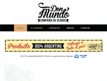 Tablet Screenshot of donmundo.com